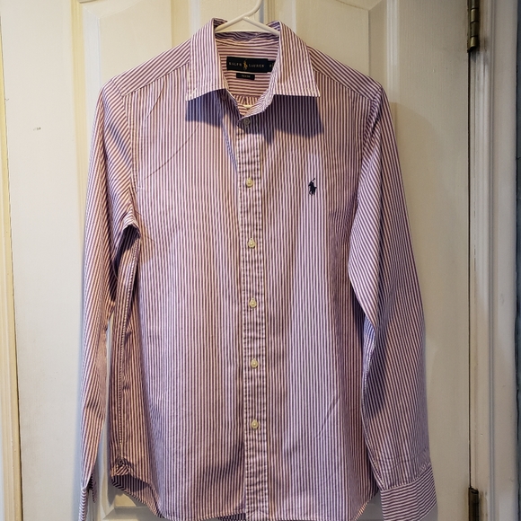 Ralph Lauren stripped big boys dress shirt - Picture 3 of 4